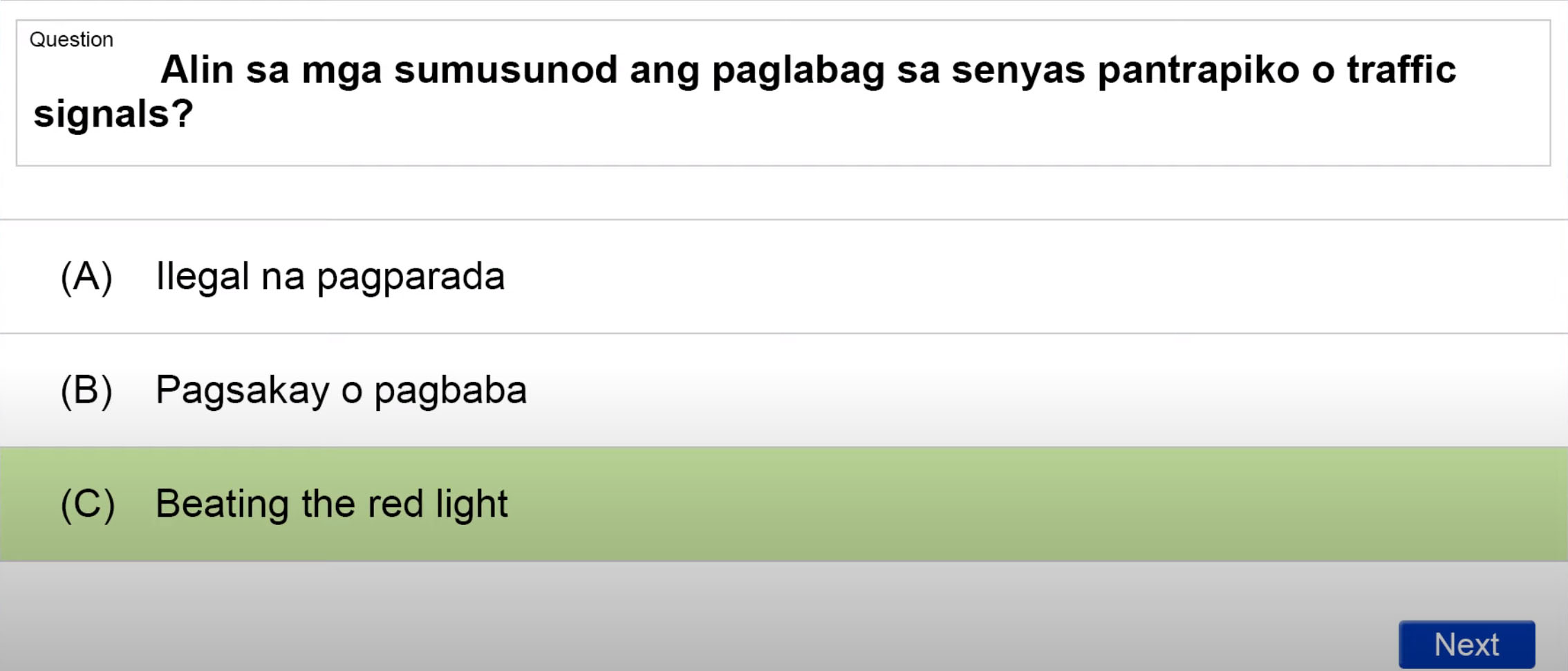 LTO Tagalog non pro exam reviewer (17)