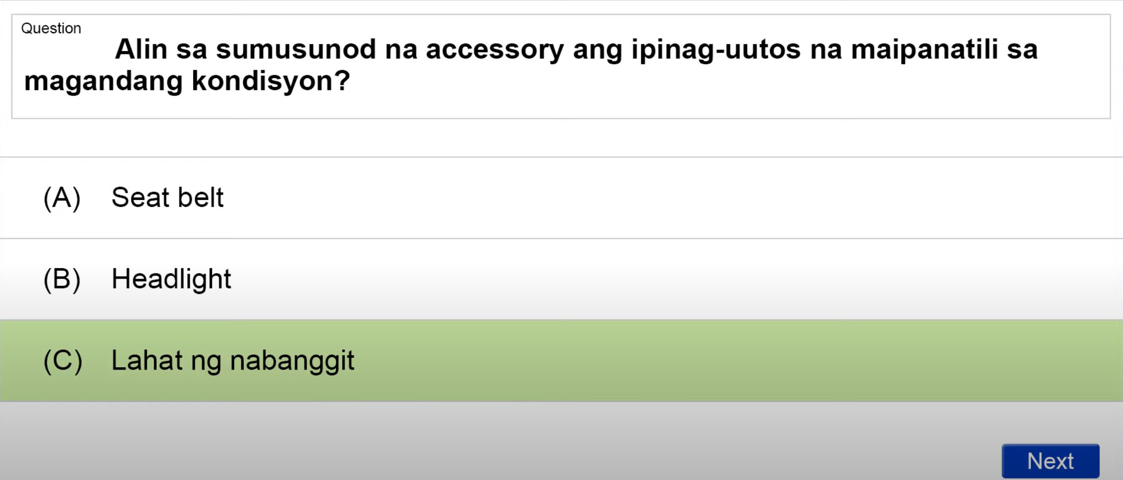LTO Tagalog non pro exam reviewer (34)