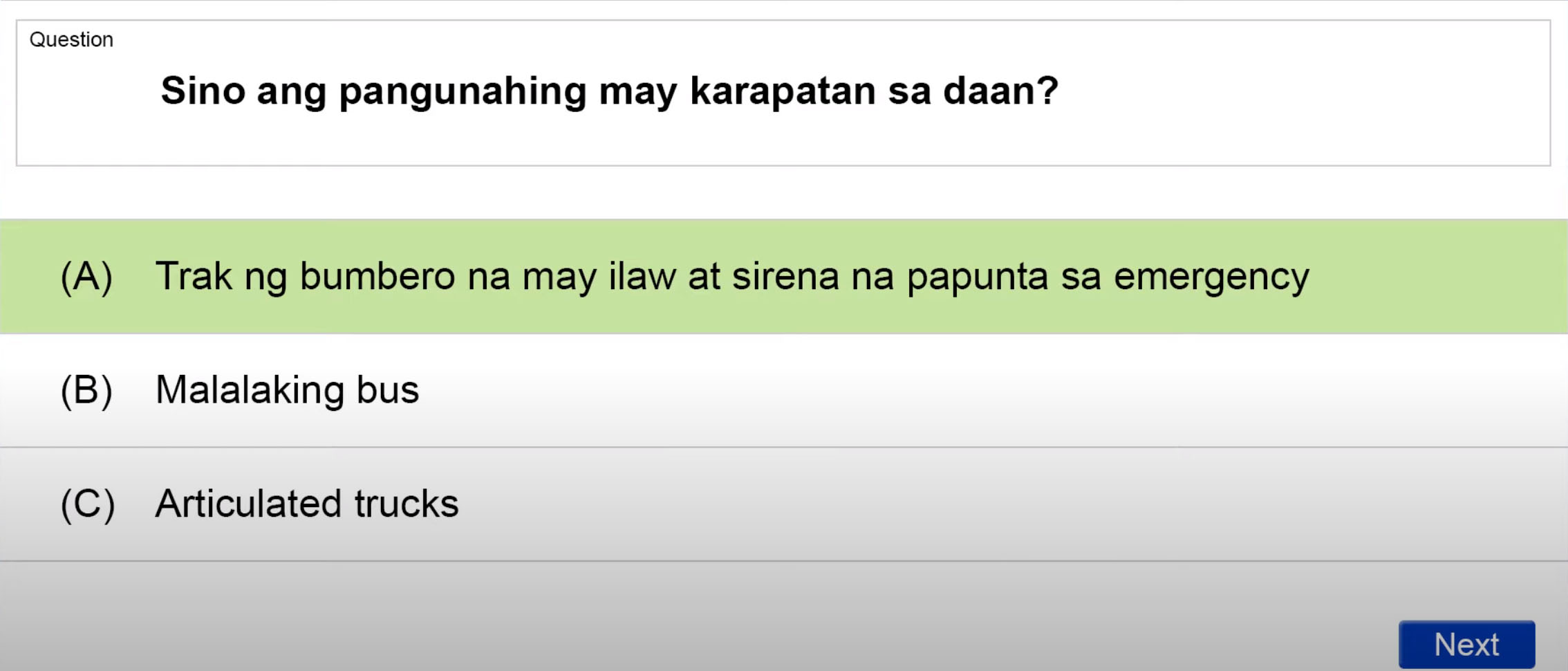 LTO Tagalog non pro exam reviewer (20)
