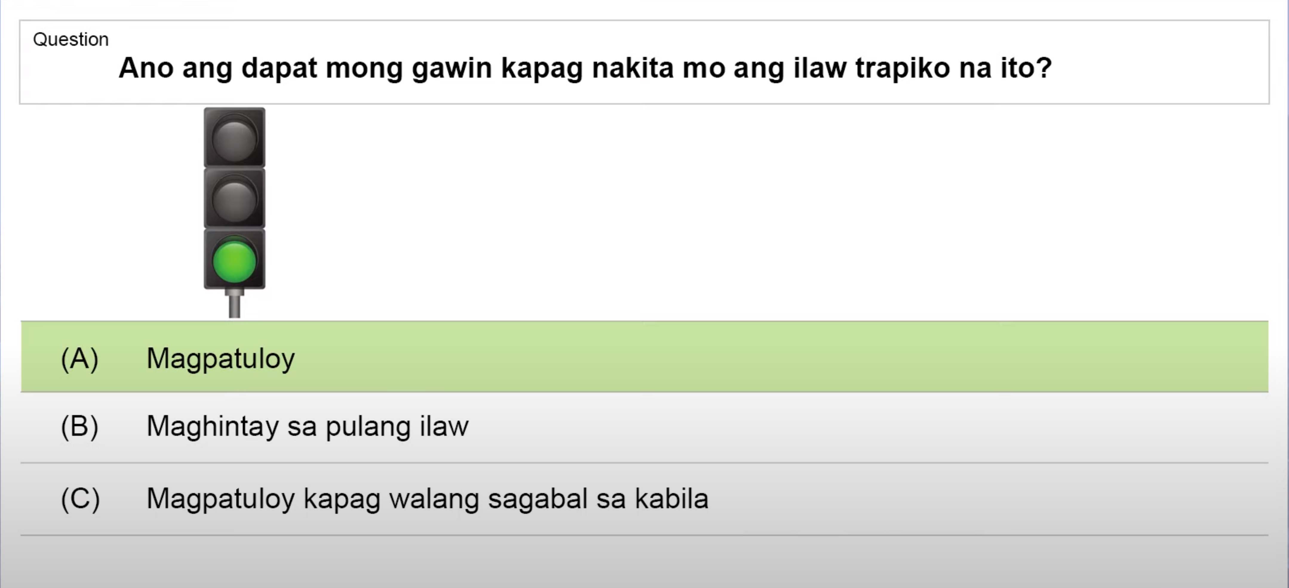 LTO Tagalog non pro exam reviewer motorcycle (55)