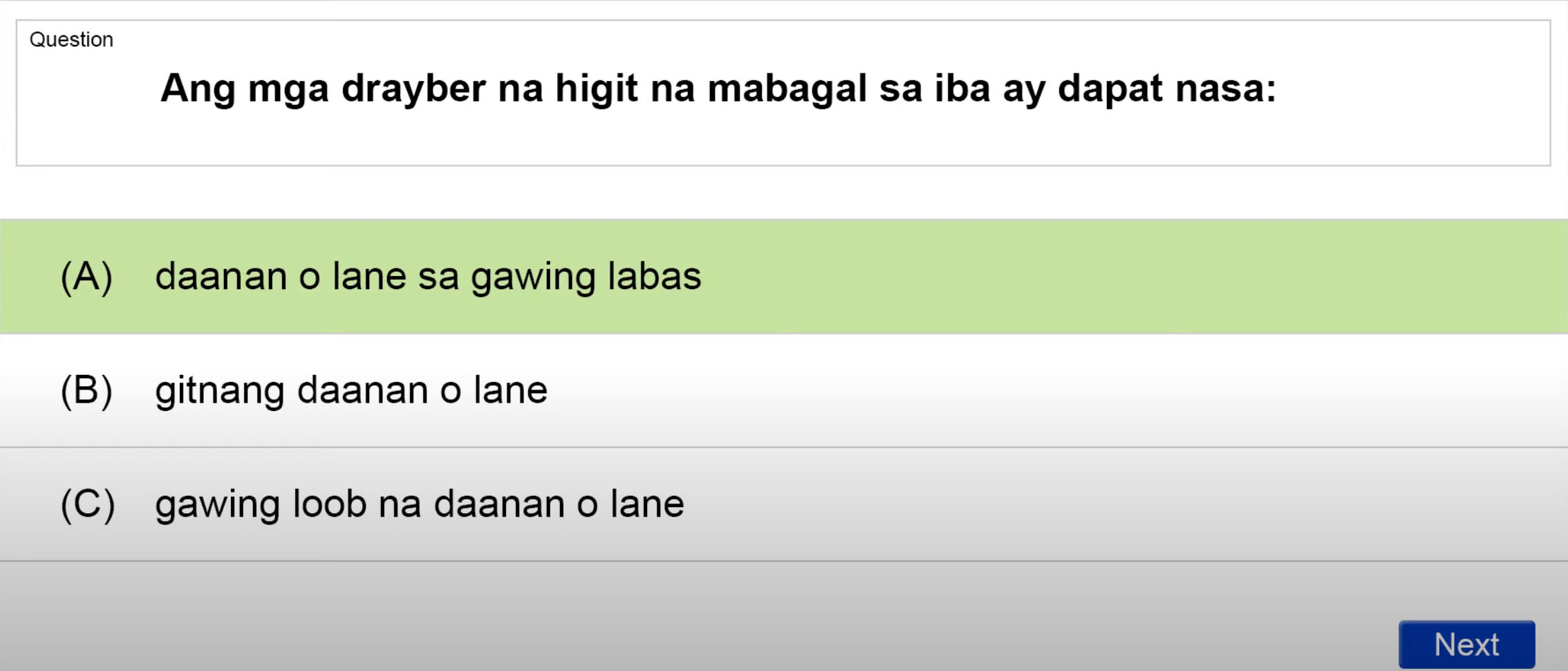 LTO Tagalog non pro exam reviewer (28)