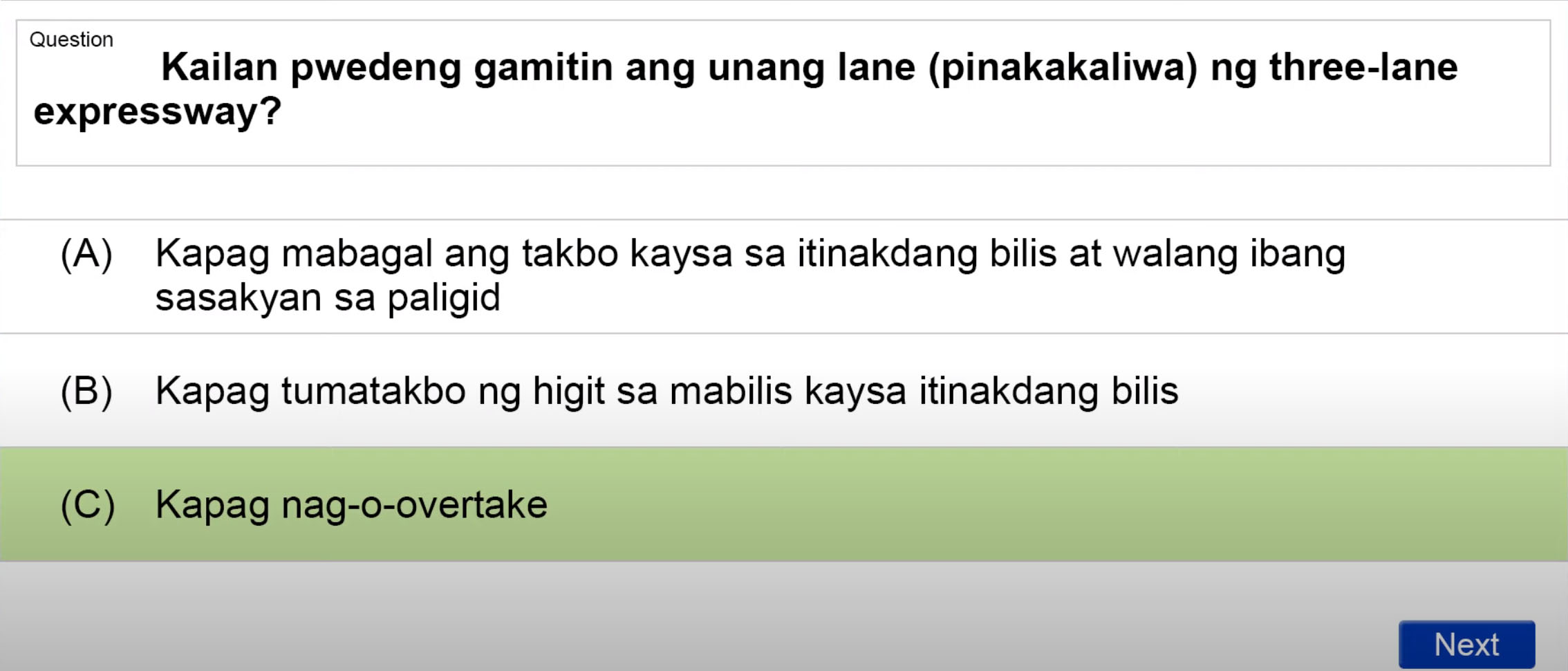 LTO Tagalog non pro exam reviewer (51)