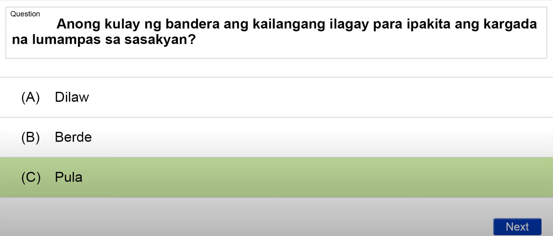 LTO Tagalog non pro exam reviewer (56)