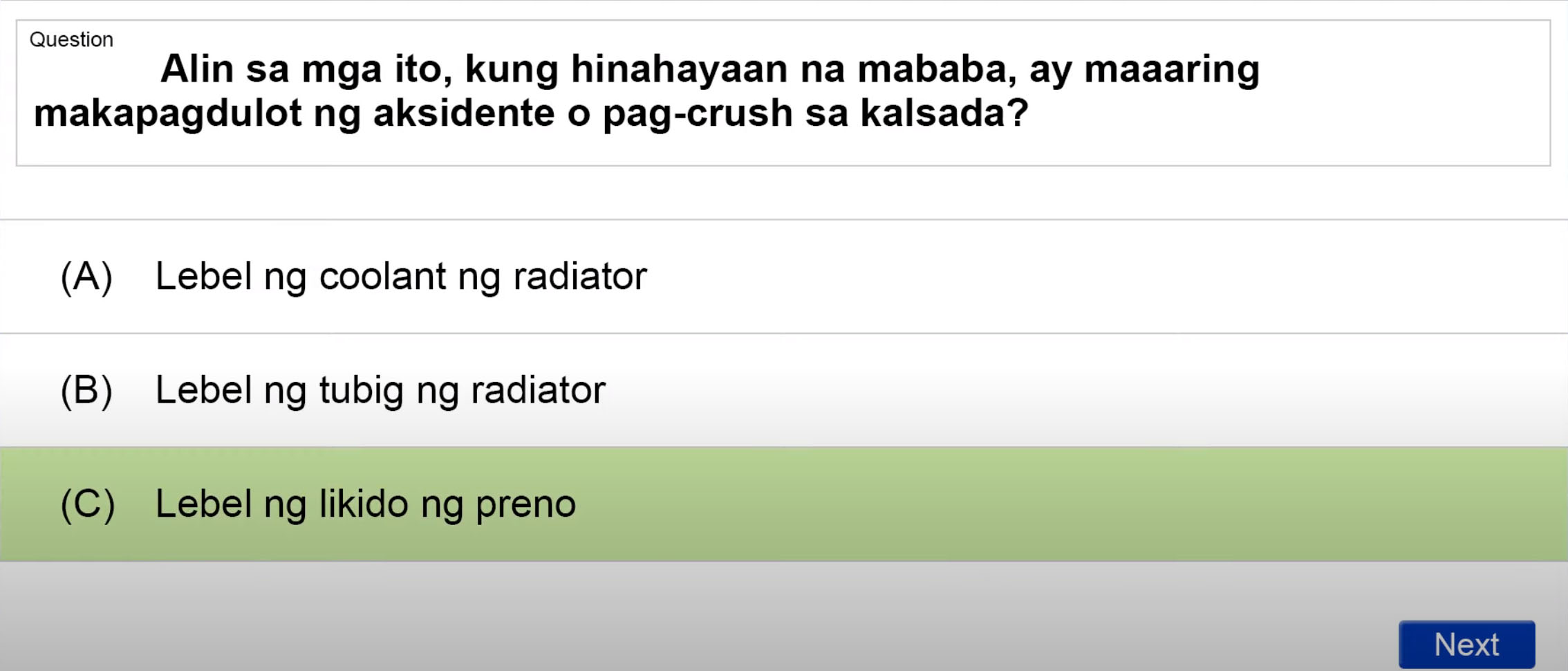 LTO Tagalog non pro exam reviewer (30)