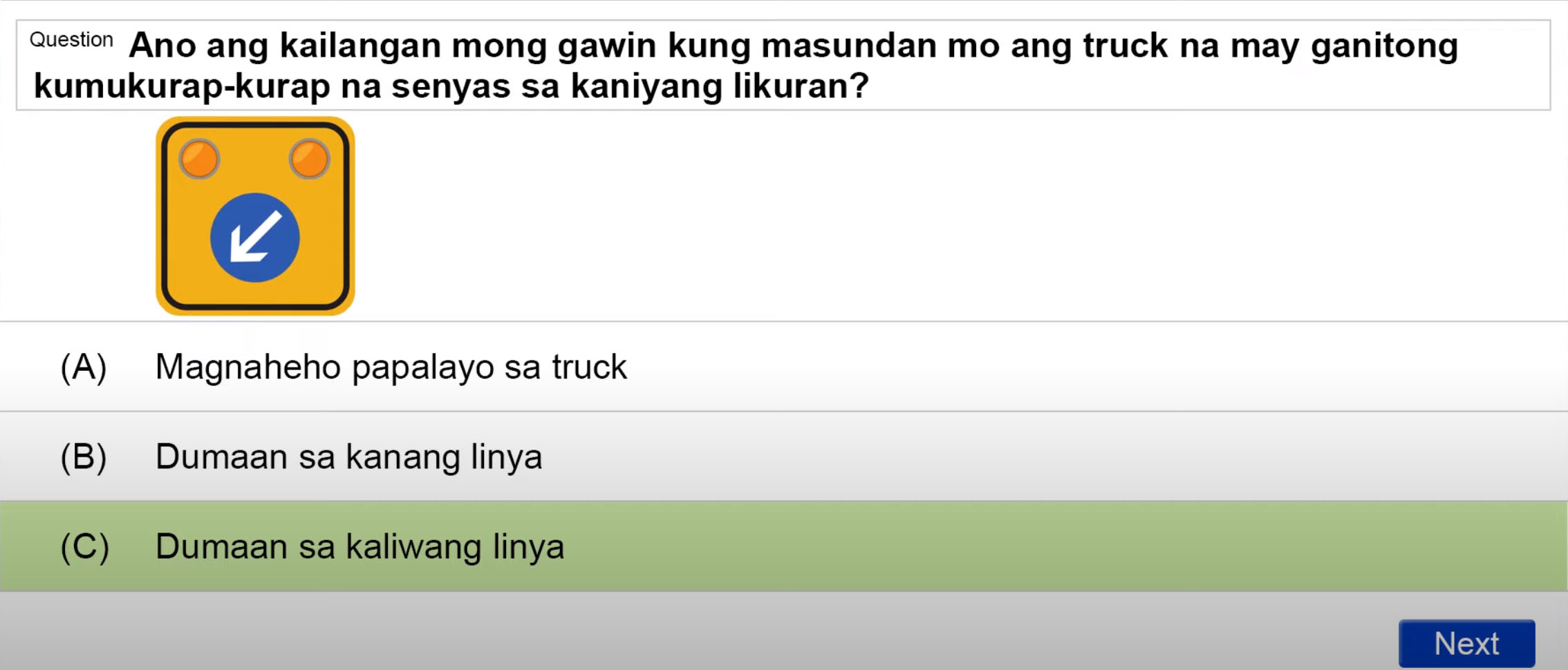 LTO Tagalog non pro exam reviewer (40)