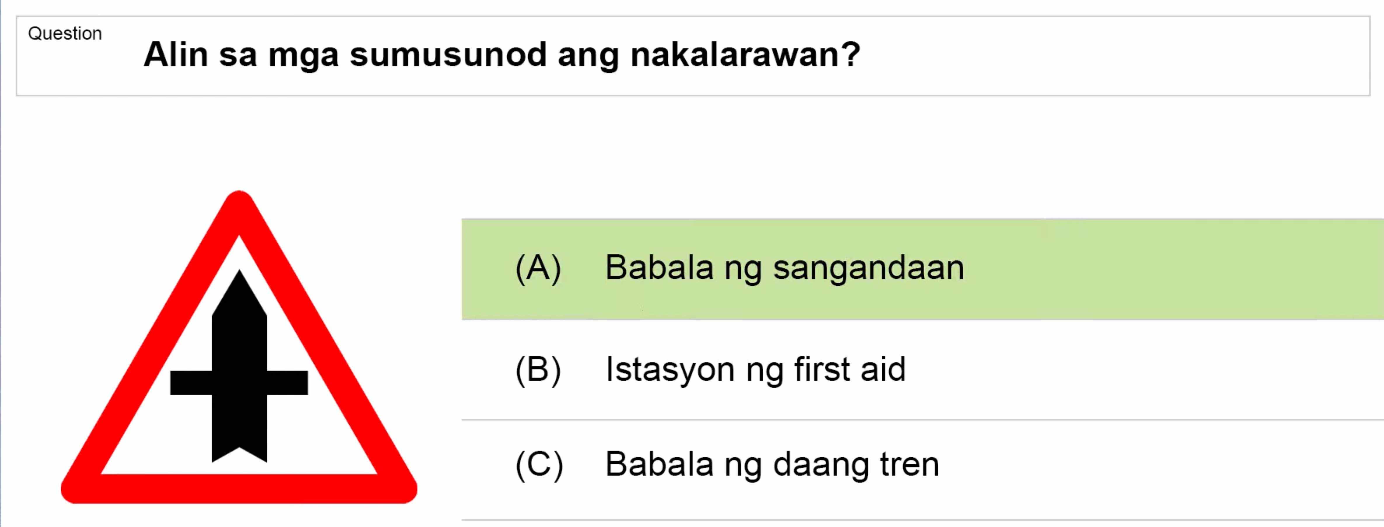 LTO Tagalog non professional exam reviewer light vehicle 1 (53)