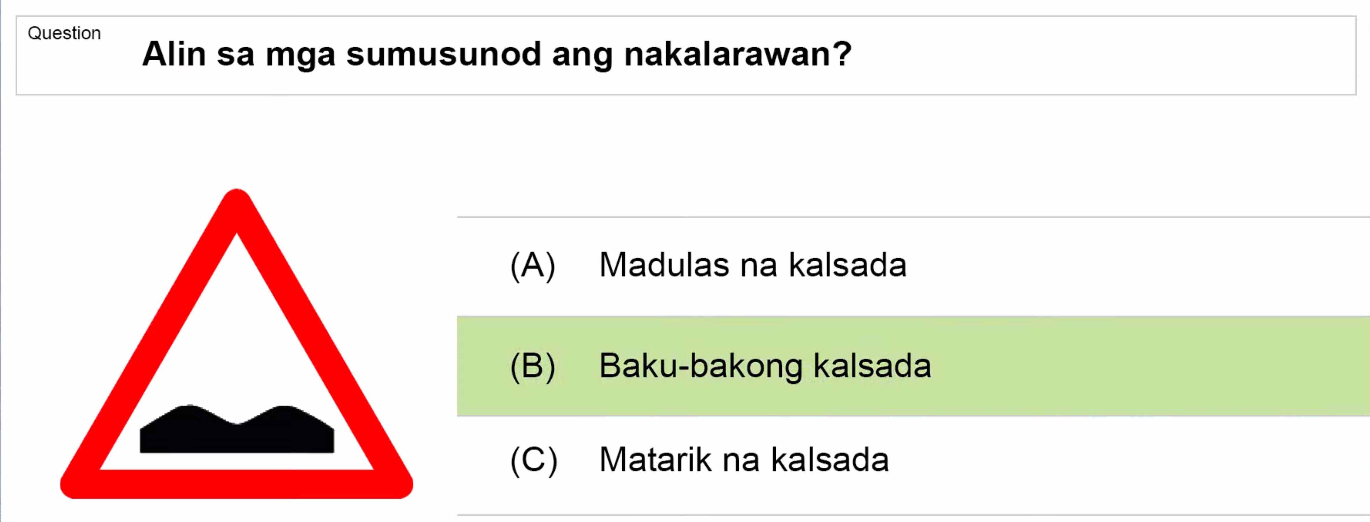 LTO Tagalog non professional exam reviewer light vehicle 2 (53)