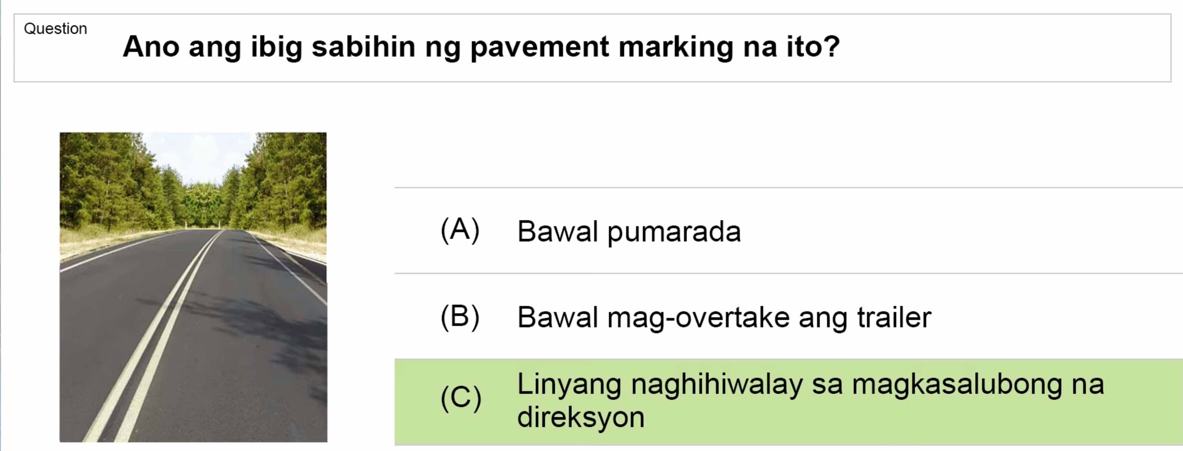 LTO Tagalog non professional exam reviewer motorcycle 1 (29)
