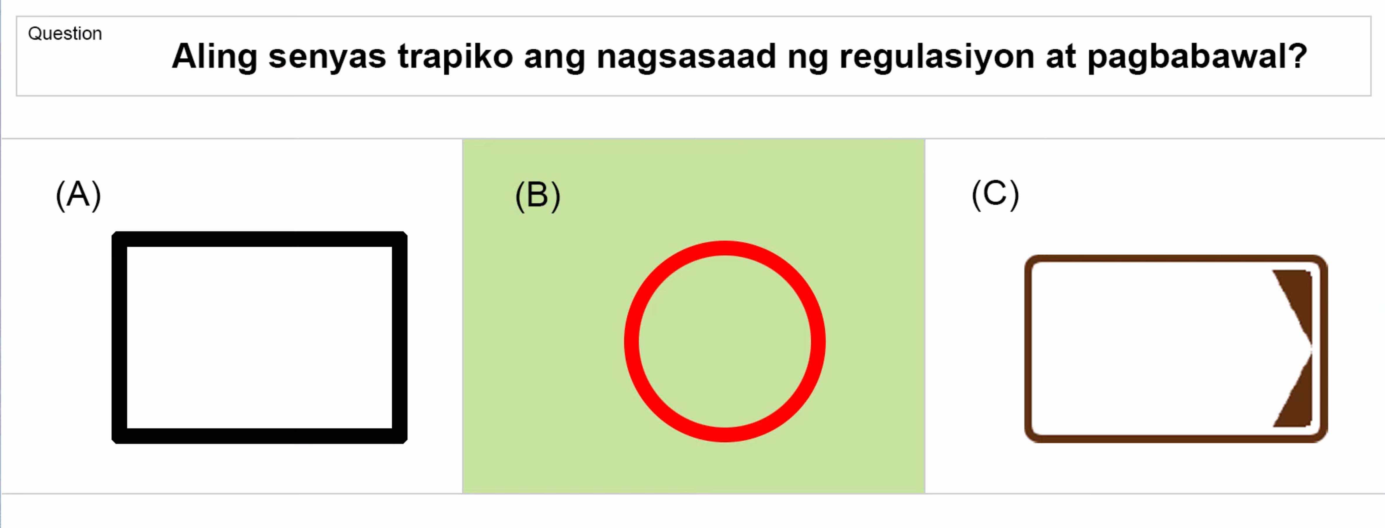 LTO Tagalog non professional exam reviewer light vehicle 3 (33)